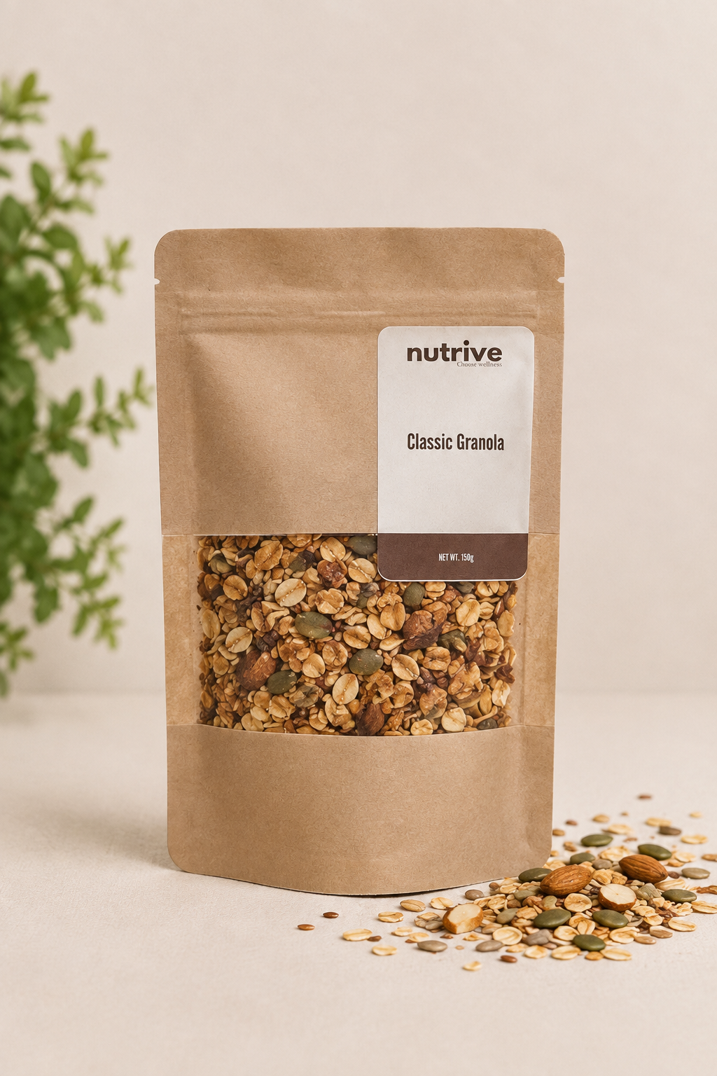 طبق زبادي بجرانولا كلاسيك Nutrive